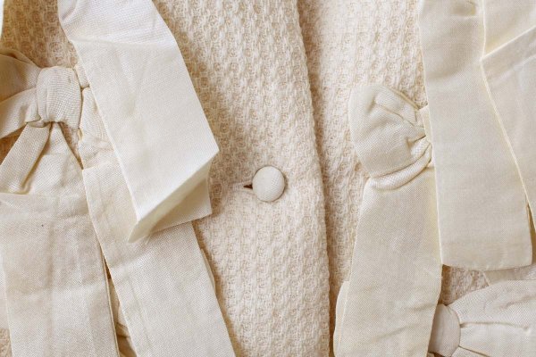 画像7: Khadi Wool Ribbon Raglan Jacket (EC)