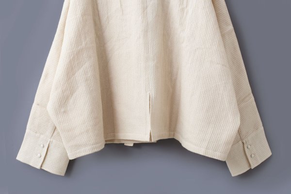 画像11: Khadi Wool Ribbon Raglan Jacket (EC)