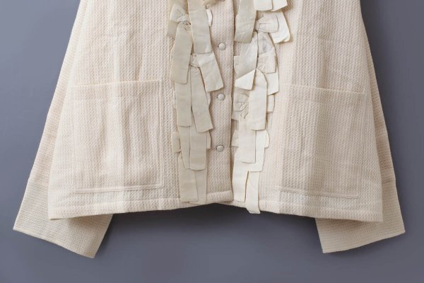 画像6: Khadi Wool Ribbon Raglan Jacket (EC)