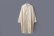 画像1: Khadi Wool Waffle Ribbon Wide Coat (EC) (1)