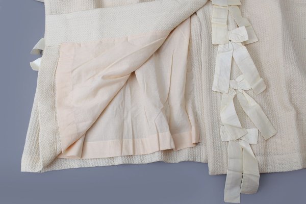 画像9: Khadi Wool Waffle Ribbon Wide Coat (EC)