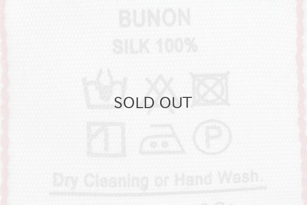 画像20: 別注!! Khadi Silk Tuck Dress (BK)