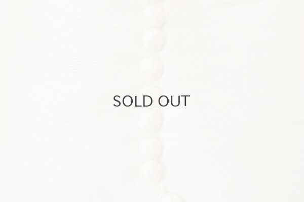 画像8: Khadi Silk Back Button Sailor Blouse (B.WH)