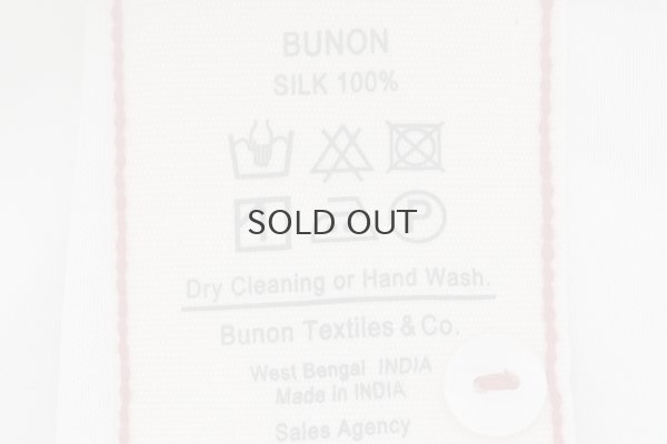 画像10: Khadi Silk Back Button Sailor Blouse (B.WH)