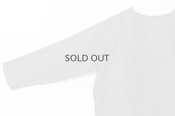 画像6: Khadi Silk Back Button Sailor Blouse (BK)