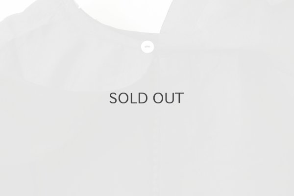 画像10: Khadi Silk Back Button Sailor Blouse (BK)