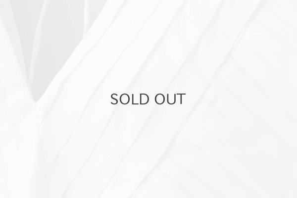 画像4: Khadi Silk Tuck Ruffle Collar (WH)