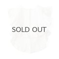Khadi Silk Tie Embroidery Frill Collar (WH)