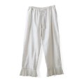 Khadi Silk Hem Tuck Pants (WH)