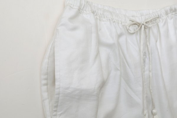 画像4: Khadi Silk Hem Tuck Pants (WH)