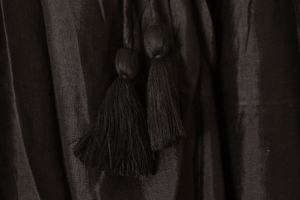 画像4: Khadi Silk Hem Tuck Pants (BK)