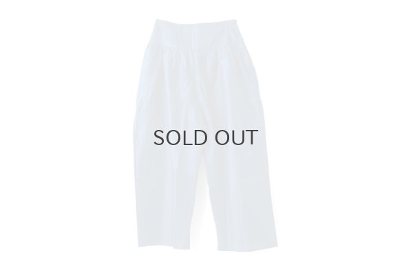 画像1: Khadi Silk Wide Belt Pants（MBL）