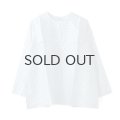 Khadi Silk Polka dots Print Back Button Sailor Blouse (DBL)
