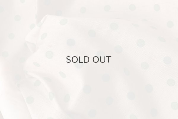 画像5: Khadi Silk Polka dots Print Back Button Sailor Blouse (C.BR)