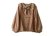画像1: Khadi Silk Polka dots Print Frill Flare Blouse (C.BR) (1)