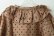画像9: Khadi Silk Polka dots Print Frill Flare Blouse (C.BR)