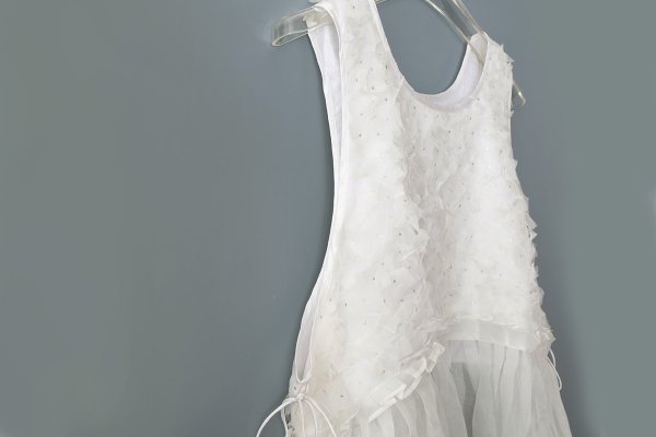 画像4: shop別注!! Khadi Silk Organdy & Embroidery Dress (OWH)