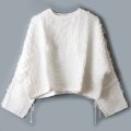 Khadi Silk Organdy & Embroidery Blouse (OWH)