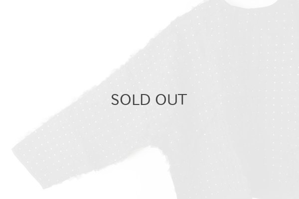 画像3: Khadi Silk Organdy & Embroidery Blouse (BK)