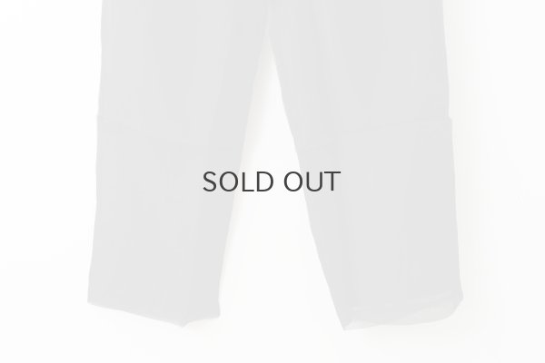 画像9: Khadi Silk Organdy & Embroidery Flap Pants (BK)