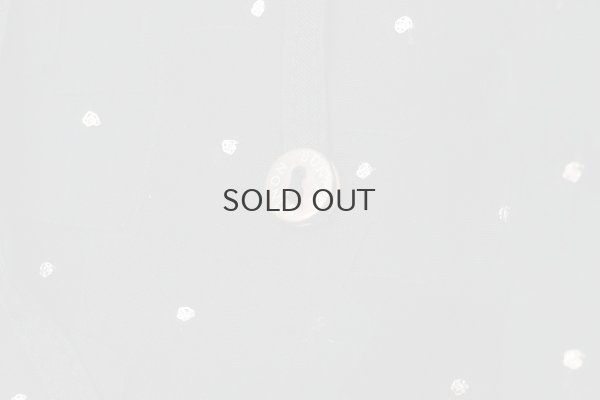 画像8: Khadi Silk Organdy & Embroidery Flap Pants (BK)