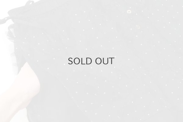 画像6: Khadi Silk Organdy & Embroidery Flap Pants (BK)