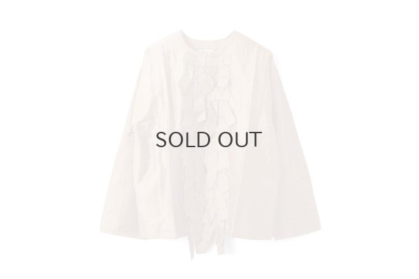 画像1: Khadi Silk Ribbon Light Jackt (C.BR)