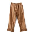 Khadi Silk Hem Tuck Pants (C.BR)