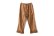 画像1: Khadi Silk Hem Tuck Pants (C.BR) (1)