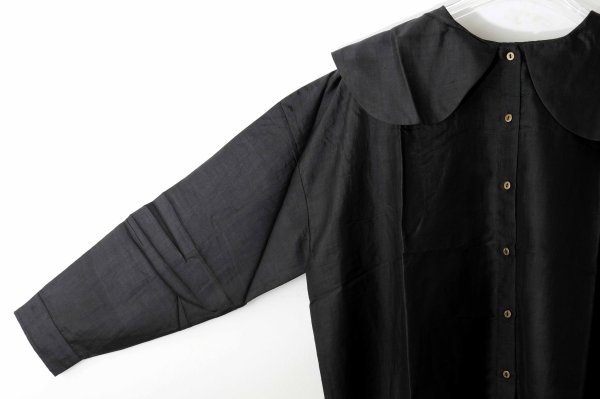 画像5: Khadi Silk Round Collar Over Blouse