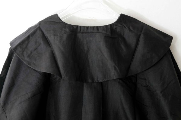 画像8: Khadi Silk Round Collar Over Blouse