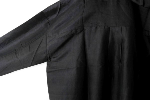 画像9: Khadi Silk Round Collar Over Blouse