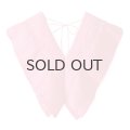 [20] Khadi Silk Tuck Ruffle Collar (RV)