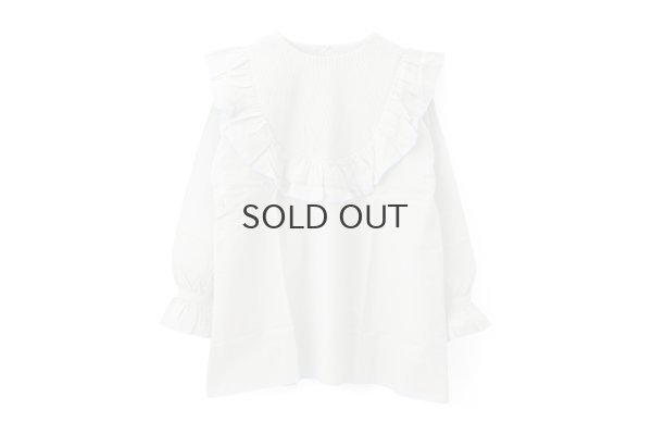 画像1: Khadi Cotton Pintuck Tunic (LBL)
