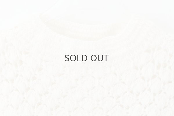 画像3: shop別注!! Hand Knit Hand Crochet Gilet (IV)