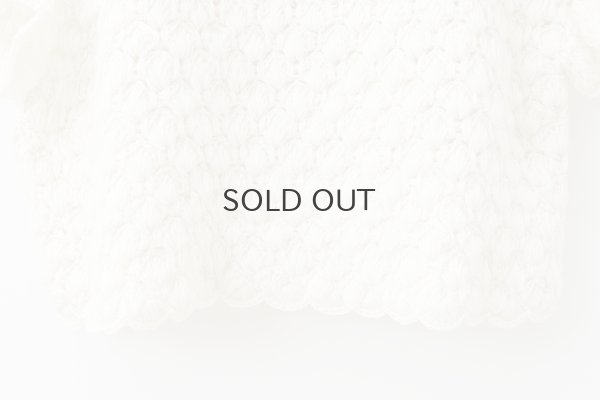 画像5: shop別注!! Hand Knit Hand Crochet Gilet (IV)