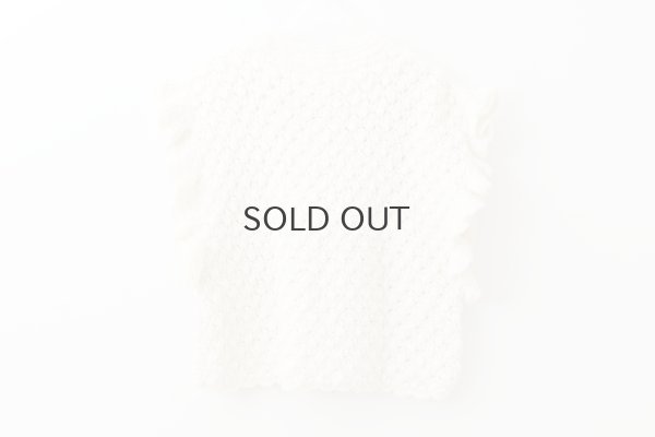 画像2: shop別注!! Hand Knit Hand Crochet Gilet (IV)