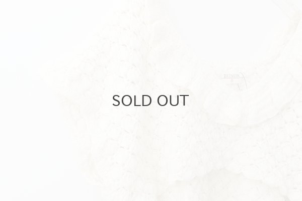 画像4: shop別注!! Hand Knit Hand Crochet Ruffle Gilet (IV)