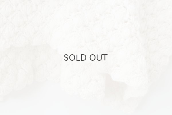 画像5: shop別注!! Hand Knit Hand Crochet Ruffle Gilet (IV)