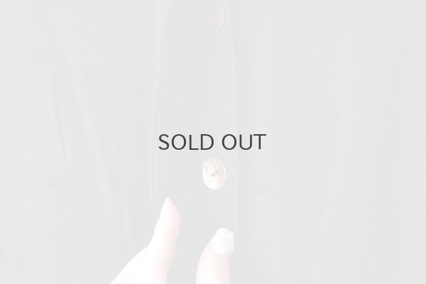 画像5: Khadi Thick Silk & Embroidery Qilting Coat (BK)