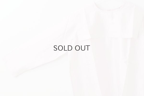 画像4: Khadi Silk Back Button Sailor Blouse (RW)