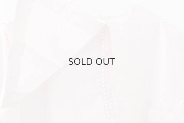 画像6: Khadi Silk Back Button Sailor Blouse (RW)