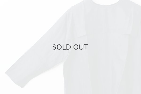 画像4: Khadi Silk Back Button Sailor Blouse (CH)