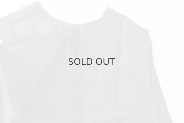 画像5: Khadi Silk Back Button Sailor Blouse (CH)