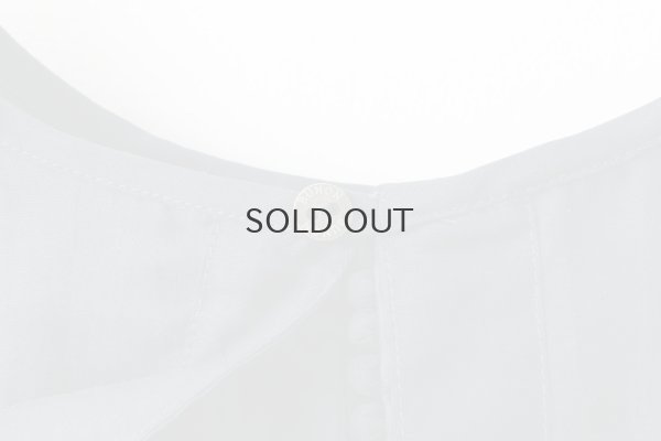 画像6: Khadi Silk Back Button Sailor Blouse (CH)