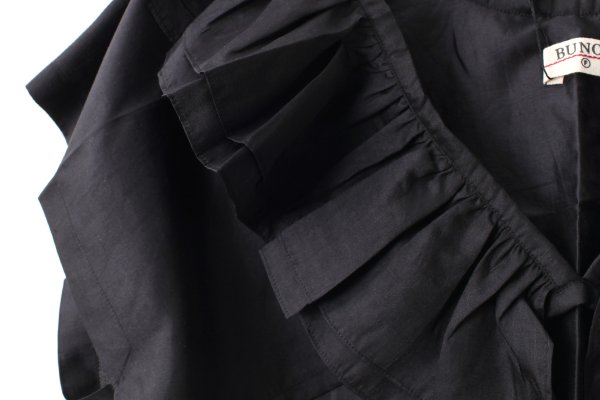 画像3: Khadi Silk Frill Gillet (BK)