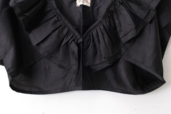 画像4: Khadi Silk Frill Gillet (BK)