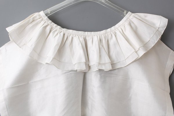 画像5: Khadi Silk Frill Gillet (WH)