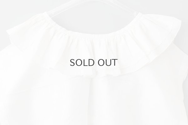 画像5: Khadi Silk Frill Gillet (WH)