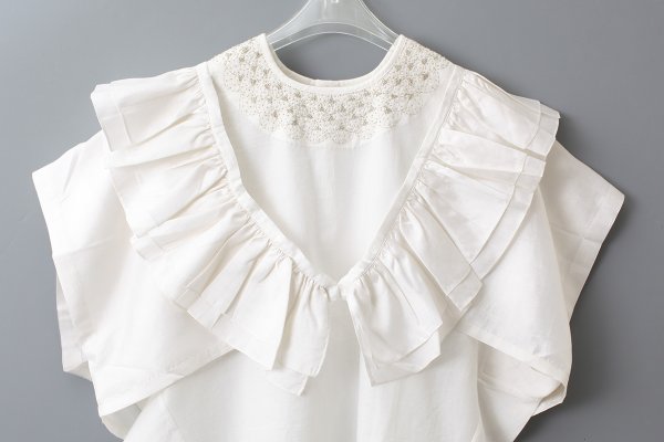 画像8: Khadi Silk Frill Gillet (RW)